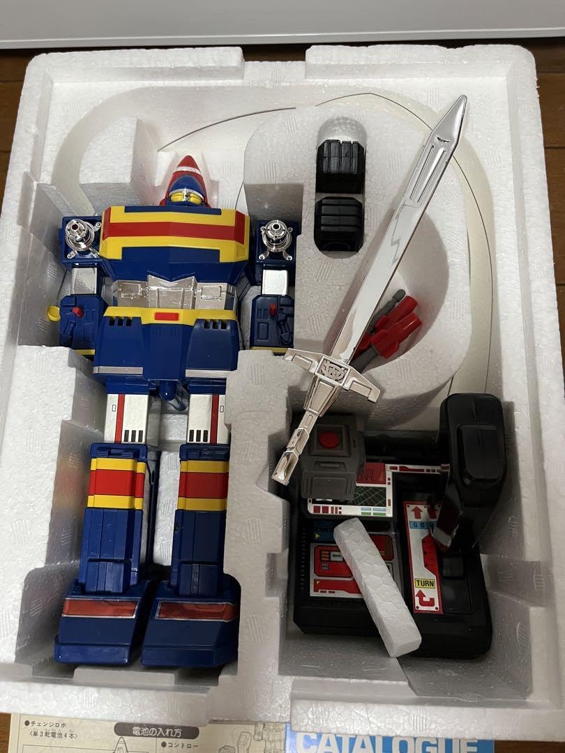 電撃戦隊チェンジマン　ラジオコントロール　チェンジロボ　新品未使用・送料込み Amazon.co.jp: 電撃戦隊チェンジマン ラジオコントロール チェンジロボ